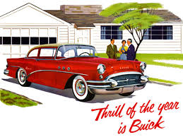 Image result for Titian Red 1955 Buick