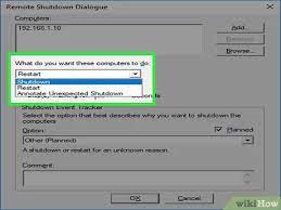 You can also access the remote shutdown dialog window through the command prompt. 4 Ways To Shut Down Or Restart Another Computer Using Cmd