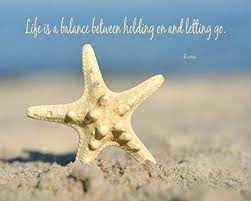 Feb 11, 2021 · if you're enjoying these quotes, you'll love our collection of silence quotes celebrating much needed downtime. Amazon Com Starfish Photographic Print Inspirational Wall Art Life Is A Balance Quote Photo Large Seashell Picture Coastal Cottage Beach Decor Bathroom Bedroom Office Wall Decor Handmade Products