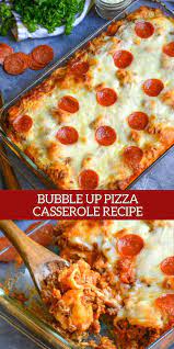 Bubble Up Pizza Casserole Recipe 4 Sons R Us Recipe Bubble Up Pizza Pizza Casserole Casserole Recipes