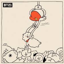Bt21 Bt21 Twitter Bts Fanart Fan Art Bts Chibi