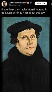 Catholic Manhood @bethecreed Subscribe If you think the Cracker Barrel  rebrand is bad, wait until you hear about this guy.