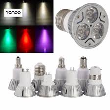 Yellow Red Halogen Spot Lamp Bulb Purple Green 5 X Mr16 Gu5 3