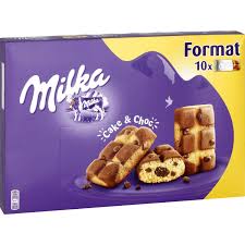 Gateaux Fourre Pepites Chocolat Milka Le Paquet De 10 350 G A Prix Carrefour Chocolat Milka Gateau Fourre Pepite Chocolat