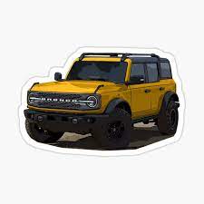 Maybe you would like to learn more about one of these? 2021 Ford Bronco Stickers Redbubble