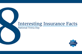 Or do you think you can answer them all? 8 Interesting Insurance Facts National Trivia Day The Lapointe Insurance Agency