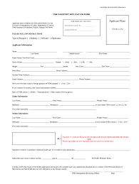 While preparing a document you need strictly follow. Caricom Passport Application Form