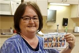 NDAD familiar front lobby presence Donna Diedrich retires