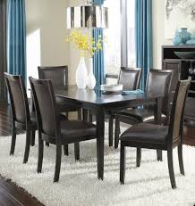 Trishelle 7 Piece Rectangular Dining Table Set With Brown Chairs By Ashley Furniture At Be Rectangular Dining Room Table Dining Room Sets Dining Room Table Set