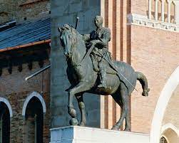 Equestrian Statue Of Gattamelata By Donatello