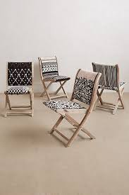 Anthro Folding Chairs Set Folding Chair Chair Furniture