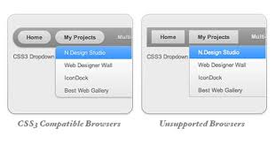 Css3 Dropdown Menu Web Design Web Design Tools Web Design Resources