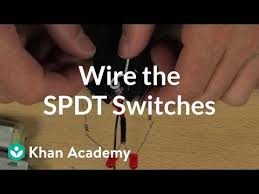 12v rocker switch with light wiring diagram wiring diagram. Wire The Spdt Switches Video Khan Academy