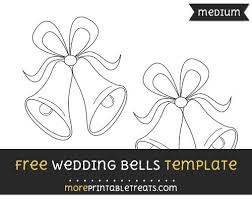 Free Wedding Bells Template Medium Templates Printable Free Templates Wedding