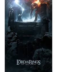 The Lord of the Rings: The Two Towers Part 2 of 3 in my new Lord of the  Rings poster series. Releasing this Friday exclusively at  @bottleneckgallery #TheTwoTowers #LordOfTheRingsArt #MoviePosterDesign  #MiddleEarthArt #AlternativeMoviePoster