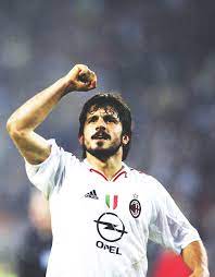Gennaro gattuso former footballer from italy central midfield last club: Capturedfooty Capturedfooty Twitter Gennaro Gattuso Ac Milan A C Milan