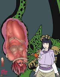 Rule34 - If it exists, there is porn of it  godvore, cell (dragon ball),  hyuuga hinata, sakura haruno  3285108