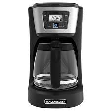 Black Decker Coffee Pot Replacement Parts Black Decker 12 Cup Programmable Coffeemaker Black Stainless Steel Cm2030b Walmart Com Stainless Steel Coffee Maker Black Decker Coffee Maker