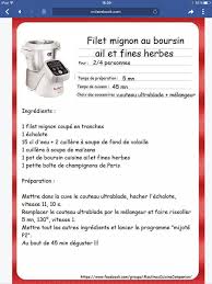Epingle Par Jean Luc Sur Recettes Recette Companion Fines Herbes Melangeur