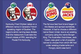 The company has its business operations in canada and asia that is recognized with the name manulife. Infographic 28 Brands That Go By Different Names In Different Countries Designtaxi Com Brand Fast Food Branding Different Countries