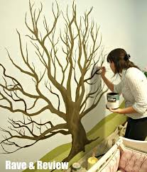 35 Stunning And Beautiful Tree Paintings For Your Inspiration Tree Wall Painting Tree Wall Murals Mural Stencil