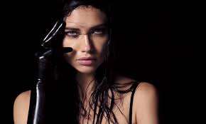Wallpaper : black latex, Adriana Lima, model, brunette, hoods, black  gloves, bra straps 1500x900 - MeanFox - 1740603 - HD Wallpapers - WallHere