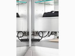 D verdera 40inch 99011tlcna a pullout magnifying mirror make daily grooming. K 99007 Tlc Na Verdera Lighted Medicine Cabinet 24 X 30 Kohler