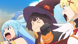 She provides the neet with two options: Konosuba Movie S Release Date For Singapore And Philippines Announced Sgcafe