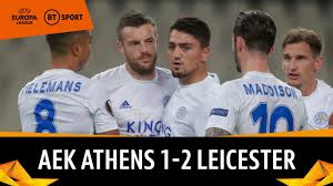 We're not responsible for any video content, please contact video file owners or hosters for any legal complaints. Aek Athens Vs Leicester 1 2 Europa League Highlights The Global Herald