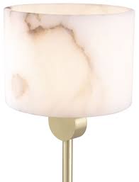 Definition of alabaster (entry 2 of 2). Casa Padrino Luxury Floor Lamp Brass Alabaster O 30 X H 171 Cm Modern Floor Lamp With Round Alabaster Lampshade Luxury Lights