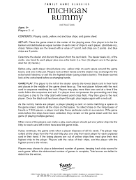 K (high), q, j, 10, 9, 8, 7, 6, 5, 4, 3, 2, a. Fundex Games Michigan Rummy Instructions Pdf Download Manualslib