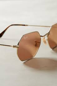 Ray Ban Hexagonal Mirrored Sunglasses Glasses Fashion Hexagonal Ray Ban Mirrored Sunglasses
