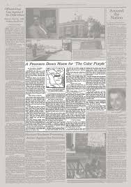Symbolism, psychology, word associations, intrigue facts about blue and how to use this royal color effectively. A Premiere Down Home For The Color Purple The New York Times