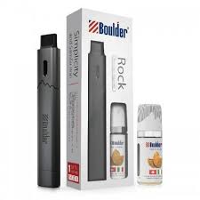 Although the ultimate in ease of use is something like a disposable juul, refillable pod vapes are most a close second. Boulder Rock Starter Kit Refillable Pod Vaporizer W Free 10ml E Liquid Black Boulder Rock Vape Starter Kit Bouldering