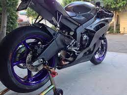 I Want To Have My Rims Painted This Color Purple Motorcycle Yamaha R6 Black Yamaha R6
