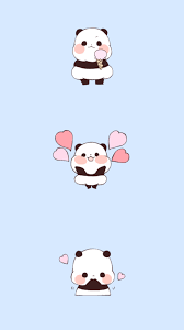 Follow the vibe and change your wallpaper every day! Pin By Adanys Salazar On Yururin Panda Cute Panda Wallpaper Cute Cartoon Wallpapers Panda Wallpapers