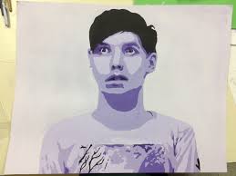 final celebrity pop art portrait + artist statement