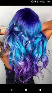 33 Blue Ombre Hair Color Trend In 2019 Blue Ombre Hair Mermaid Hair Color Hair Styles