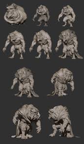 Disney S Beast Redesigned With Making Of Disney Beast Beast Figurative Sculpture