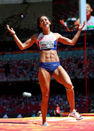 Having defied logic to even reach the olympics, her terrible loss is cruel. Katarina Johnson Thompson Celebrity Abs
