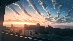 27,025 free wallpaper photos and images related images: Anime City Sunset Wallpaper Novocom Top