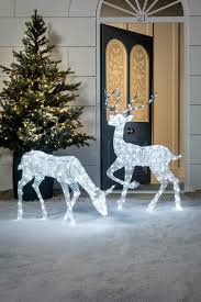 Dec 5, 2014 by bettyboopjade. Glitter Reindeer Christmas Figure Christmas Garden Outdoor Christmas Decorations Outdoor Christmas