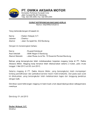 Magang kerja tersebut telah dilaksanakan selama 2 bulan, yaitu mulai tanggal 1 mei 2013 s/d 30 juni 2013.selama magang di pt. Contoh Surat Keterangan Magang Kerja Dari Perusahaan