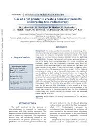 Bill of lading forms are the receipts that carriers issue as a way or sign of confirmation that a specific list of goods have already been placed in the conveyance. Pdf Use Of A 3d Printer To Create A Bolus For Patients Undergoing Tele Radiotherapy