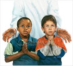 Two Boys in Prayer