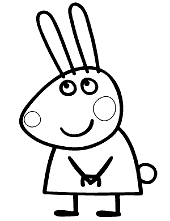 Download this adorable dog printable to delight your child. Printable Peppa Pig Coloring Pages For Free George Topcoloringpages Net