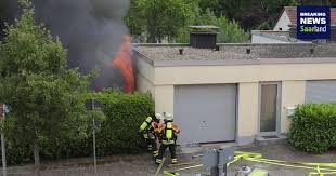 Aktuell kommt es zu keinen verkehrseinschränkungen durch die feuerwehr. Aktuell Brandeinsatz Auf Dem Saarbrucker Eschberg Breaking News Saarland