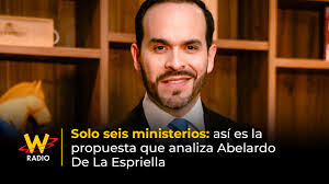 La W tuvo acceso a la propuesta que le presentó Daniel Raisbeck a Abelardo  De La Espriella, precandidato a la Presidencia de la República, para  reducir el Ejecutivo, en especial los ministerios que ...