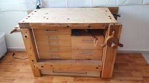 Cheap woodworking benches, buy quality tools directly from china suppliers:foldable woodworking benches multi functional diy work table portable hardware benches with strong clamping force enjoy free shipping worldwide! Diy Portable Workbench Knock Down Design With A Leg Vise And Storage From Scraps And Simple Tools 7 Steps With Pictures Instructables