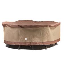 Alibaba.com offers 1,636 patio table covers products. Duck Covers Ultimate Round Patio Table Cover Polyester 76 In Mocha Cappuccino Utr07676 Rona